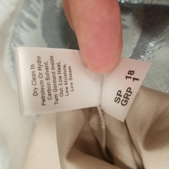 💕ST. JOHN💕 Formal High Waisted Jacquard Floral Embroidered Ball Skirt 10 NWOT - Picture 12 of 12